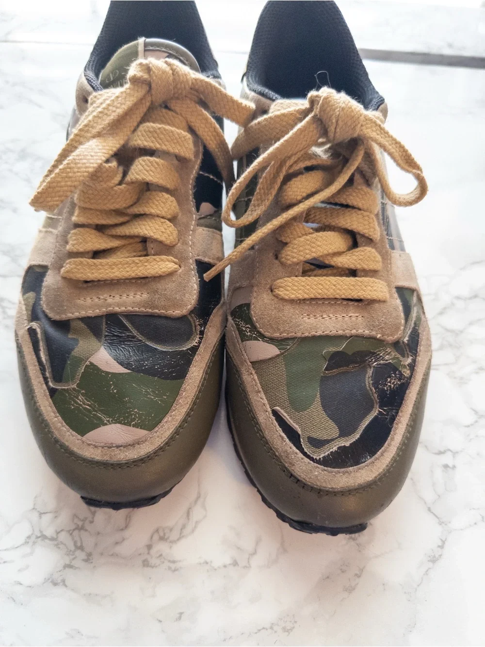 Valentino Garavani Camouflage Runrocker sneakers EU 40